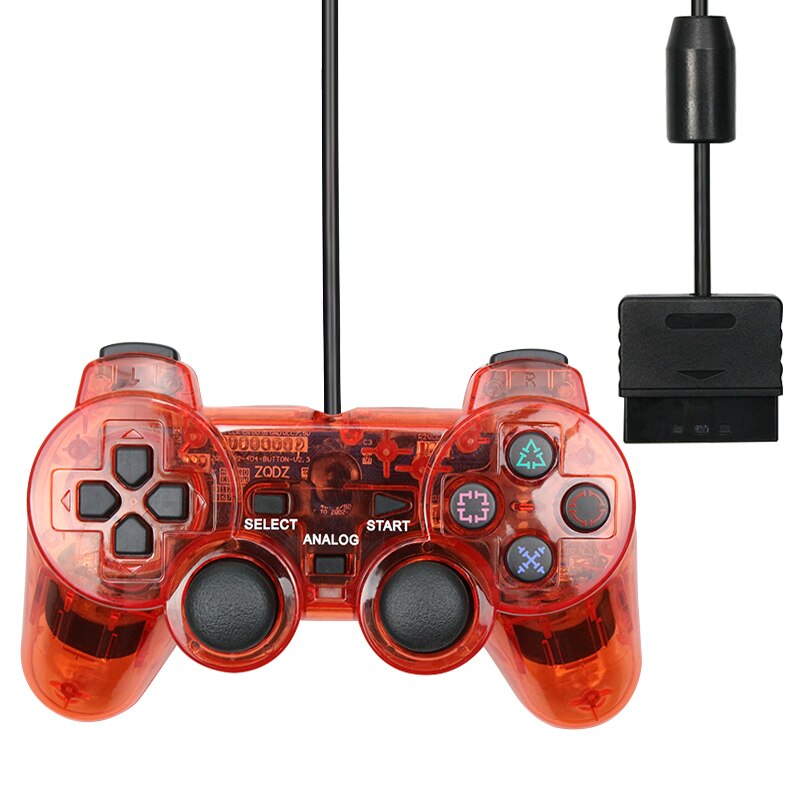 Colorful Wired Controller for Sony PS2