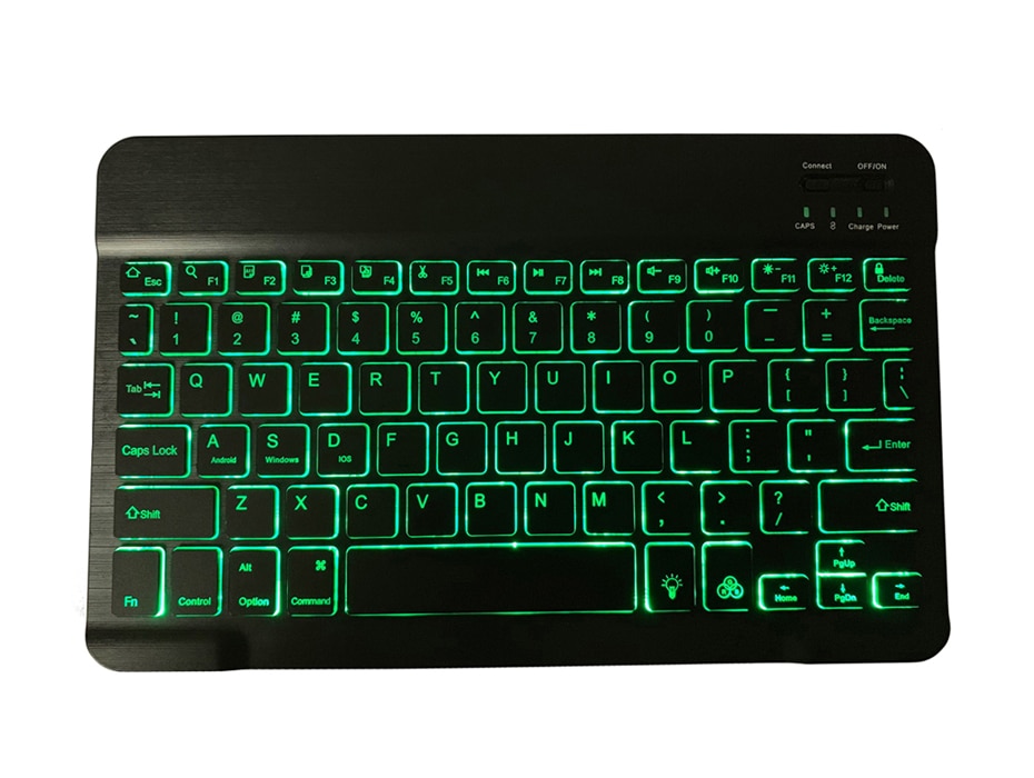 Universal Thin Bluetooth Keyboard with Backlight