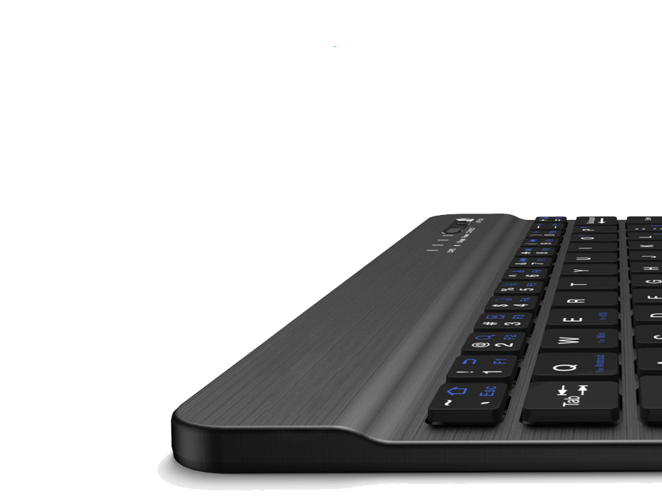 Universal Thin Bluetooth Keyboard with Backlight