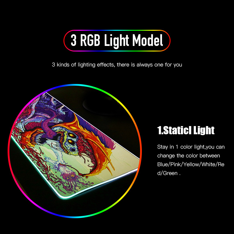 Stylish Colorful LED Mouse Pad