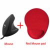 Mouse and Red Pad