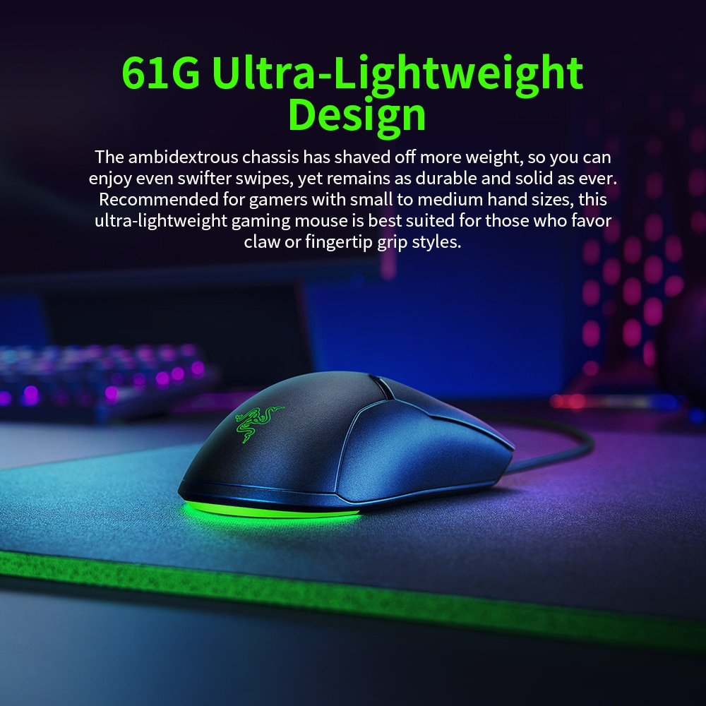 Optical Wired Lightweight Mouse for Gaming