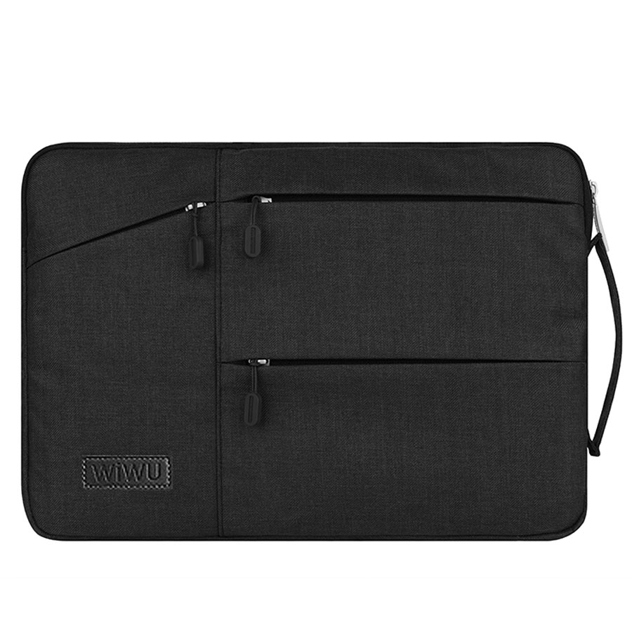 Laptop Sleeves with Multiple Pockets and Zipper Closure