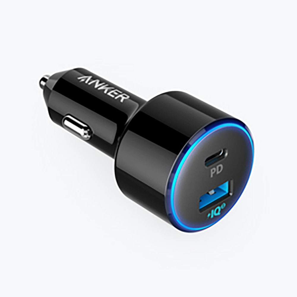Universal Quick Car Charger with LED Light