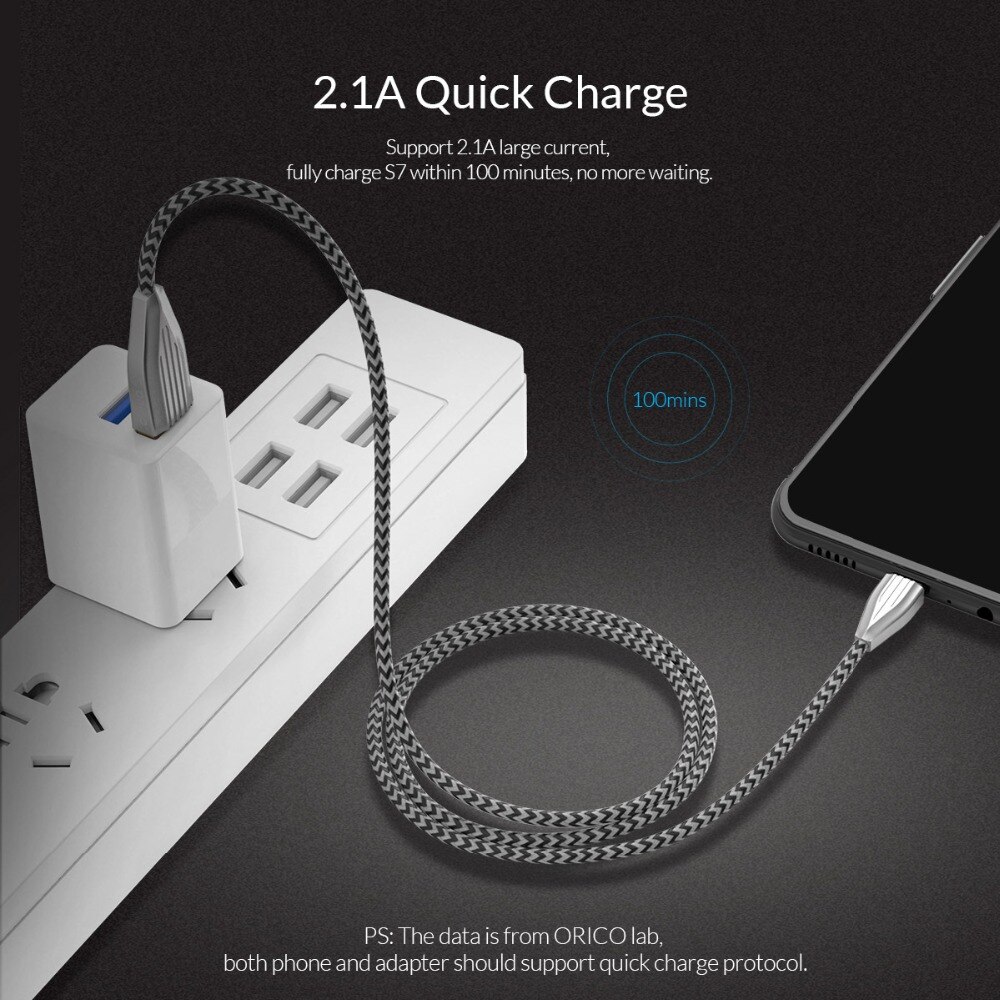 2.1A USB Charging Cable
