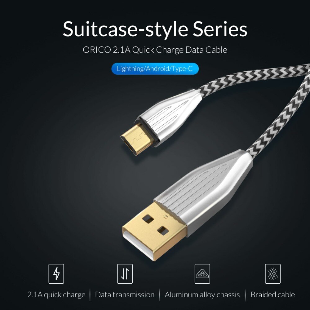 2.1A USB Charging Cable