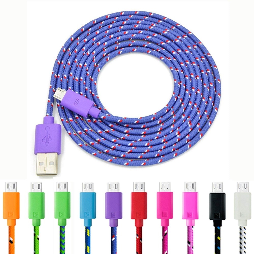 Colorful Micro USB Cable for Fast Charging