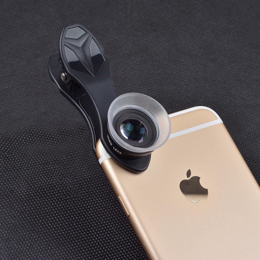 Universal Super Macro Phone Lenses Kit with Hood