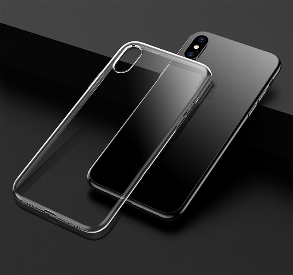 Transparent Silicone Case for iPhone