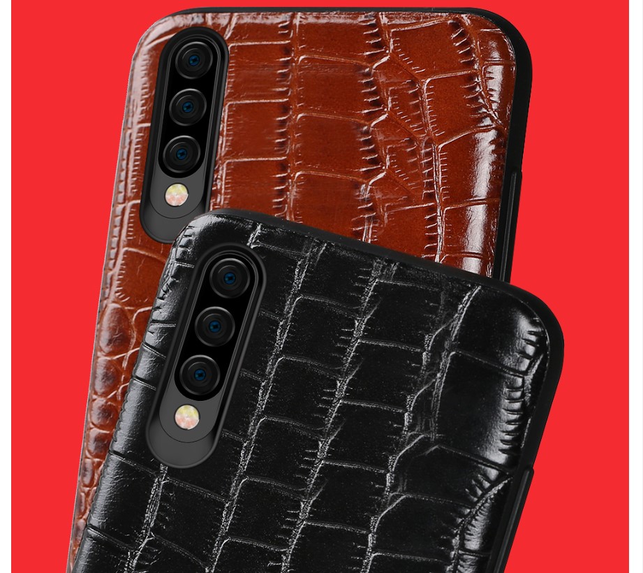 Crocodile Texture Leather Case for Samsung