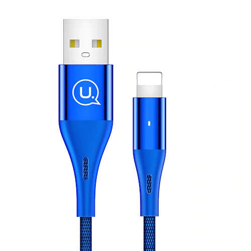 USB To Apple Lightning Cable with Braided Nylon Jacket