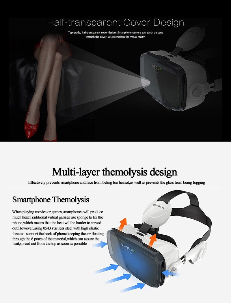 3D VR Glasses Set