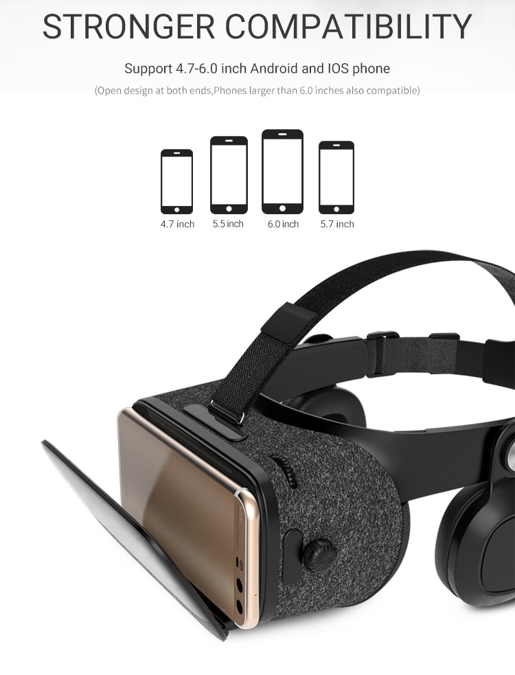 3D Virtual Reality Glasses for Phones