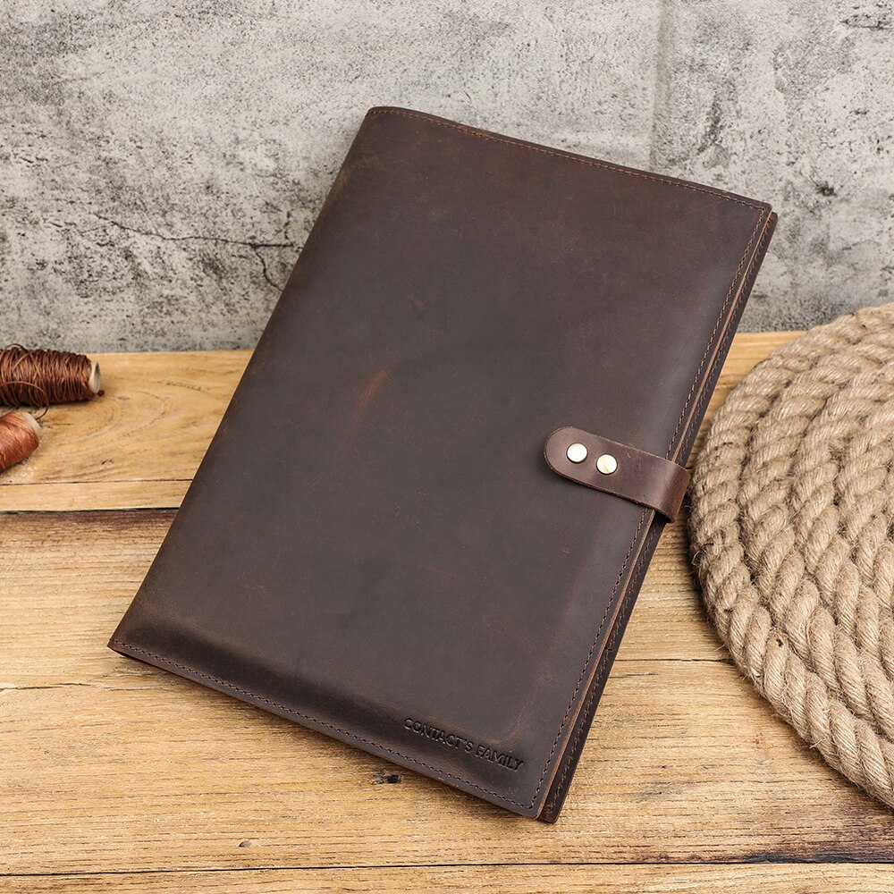 Genuine Leather Solid iPad Case